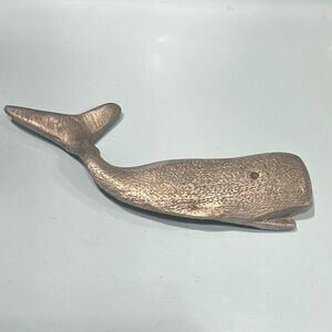 Pewter Vintage Whale Brooch